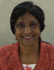 Navi Pillay, the South African jurist and former judge of the International Criminal Court who was awarded this year's Nobel Peace Prize