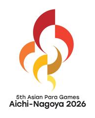 The emblem of the 5th Asian Para Games, Aichi-Nagoya 2026, which run until Saturday